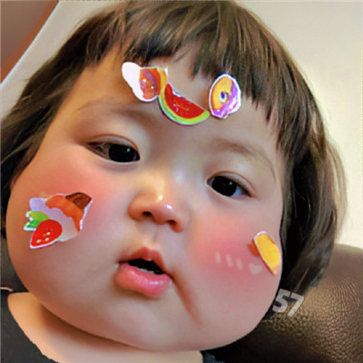 最新版可爱萌罗熙大脸特效头像