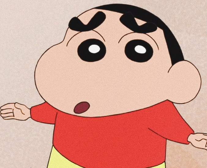 童年回忆蜡笔小新可爱微信头像