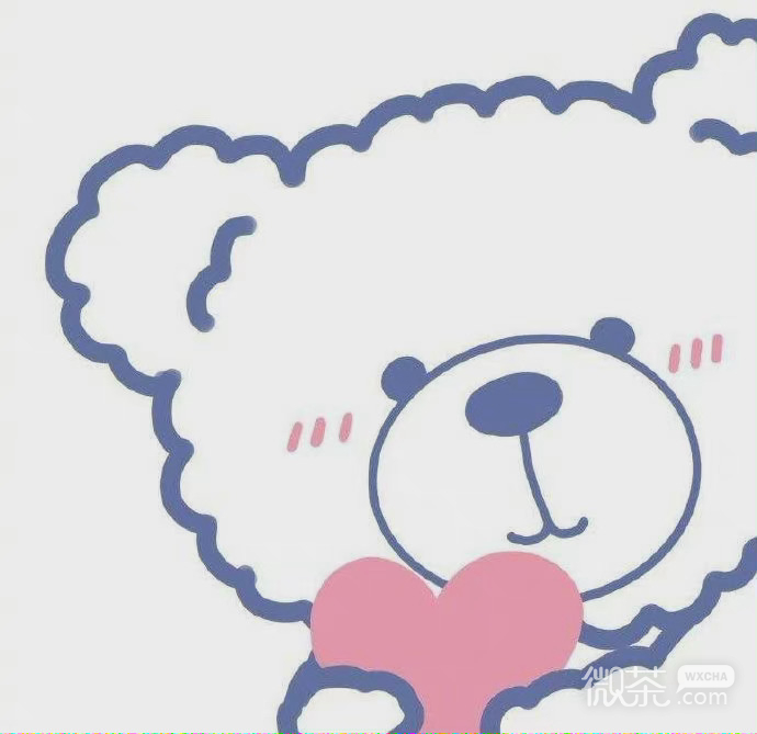 超甜蜜可爱的情侣微信头像