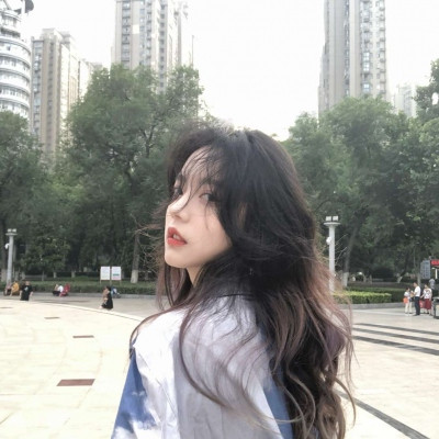 ins风温柔好看小清新的女生头像