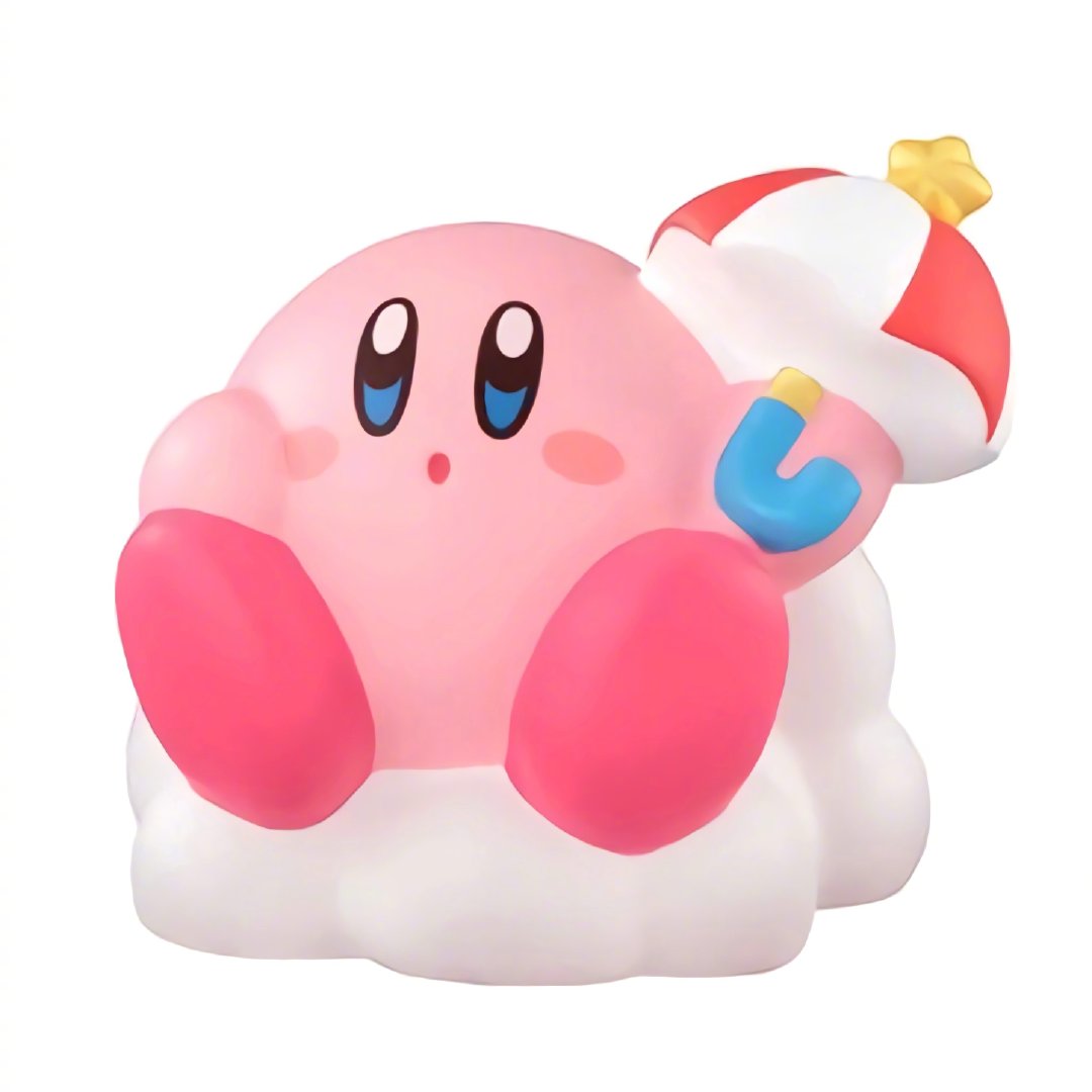 星之卡比白底微信头像