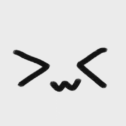 手绘搞怪又可爱的小表情微信头像