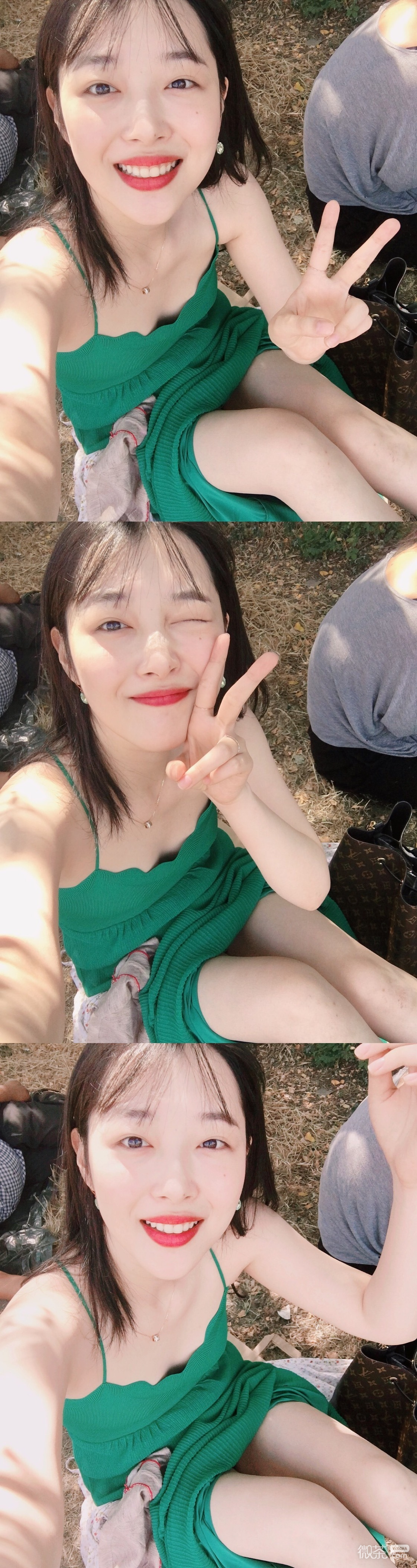 盛夏水蜜桃女孩崔雪莉微信头像
