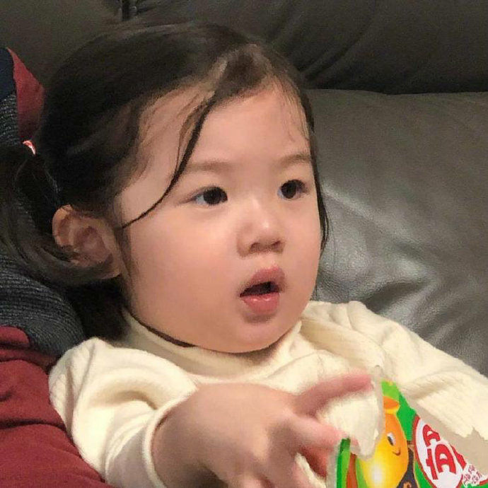 实力干饭人可爱微信头像