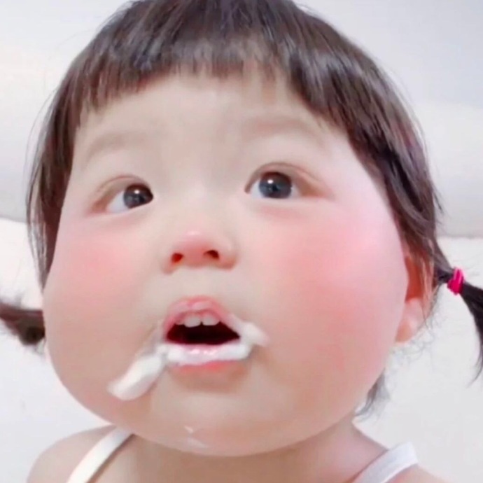 可爱大头娃娃微信头像