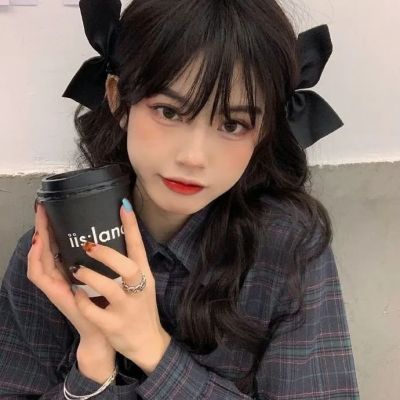 超级的可爱又很俏皮的女生头像