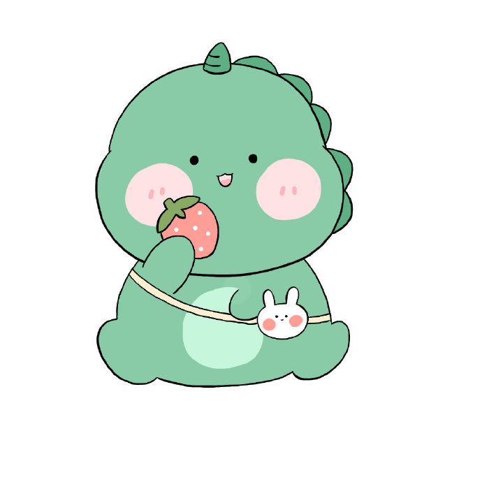 小恐龙宝宝可爱微信表情包