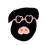 可爱猪猪沙雕微信头像