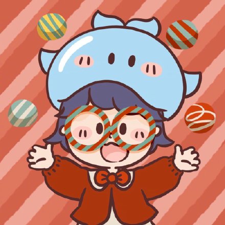 手绘圣诞可爱微信头像