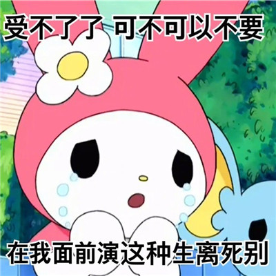 美乐蒂可爱卡通微信表情包