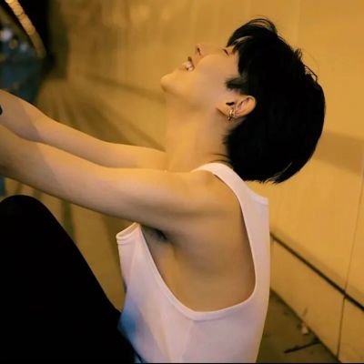 侧脸杀男生头像