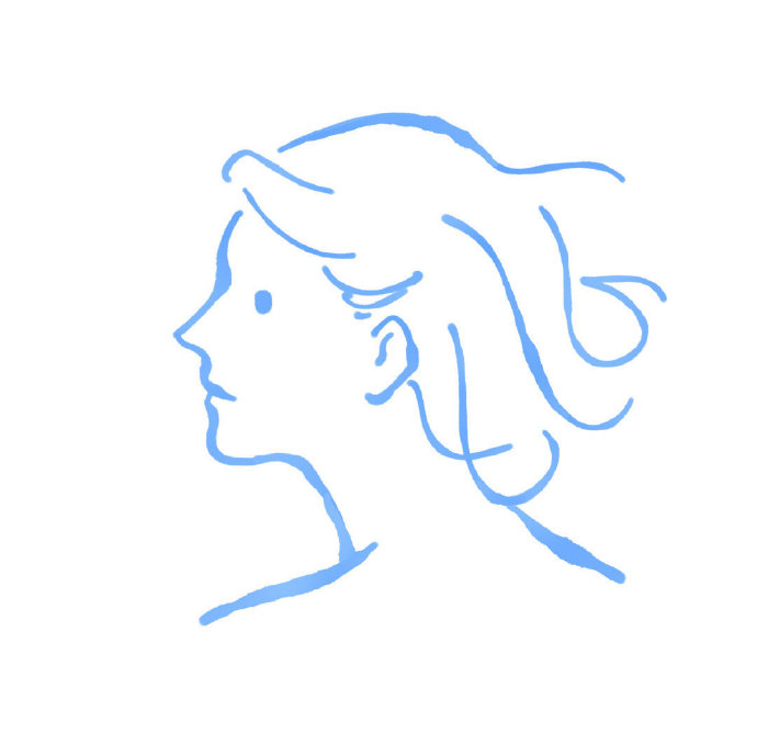 简约又可爱简笔画微信头像