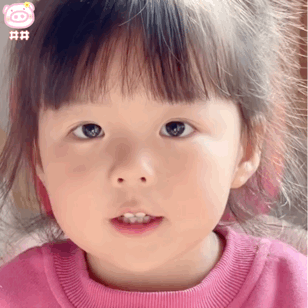 暖心丸子妹可爱微信表情包