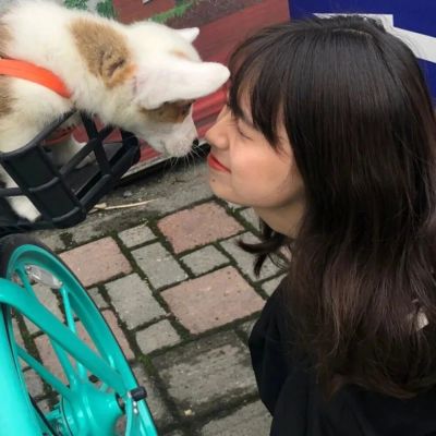 超级的可爱又很俏皮的女生头像