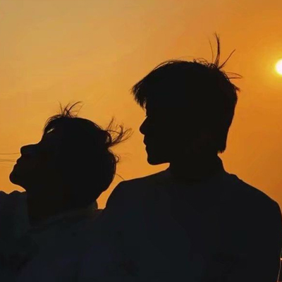 适合两个男孩子的情头