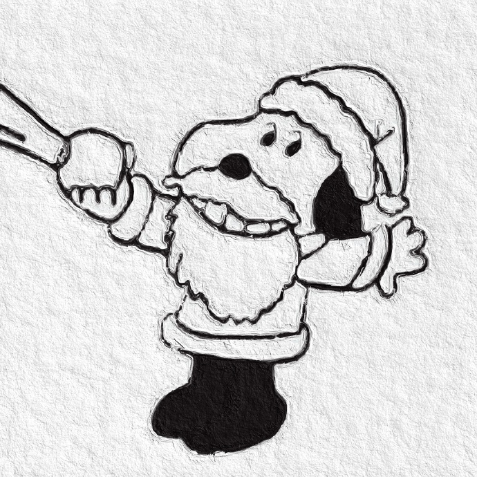 简简单单的史努比微信头像