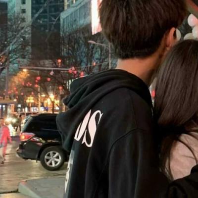 可爱又很恩爱的情侣头像