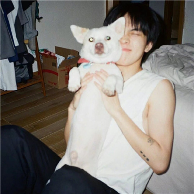 胶片质感复古男头