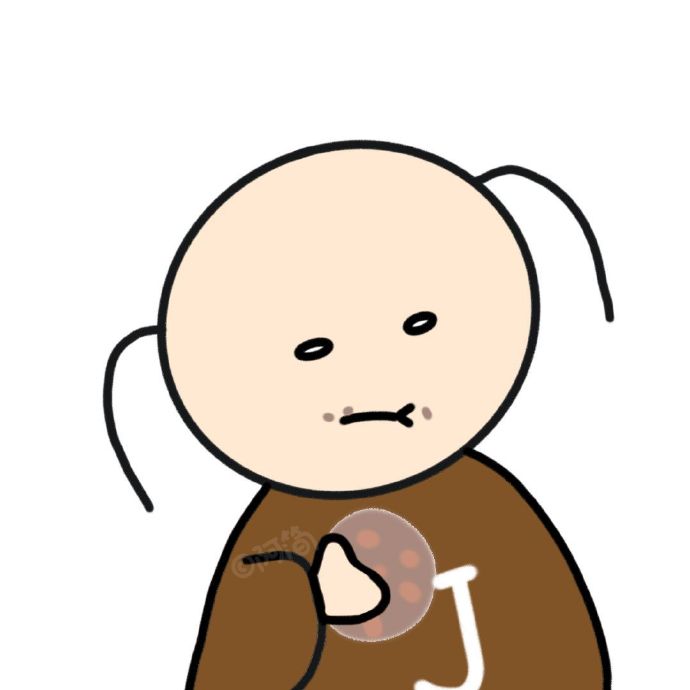 搞怪手绘字母微信头像