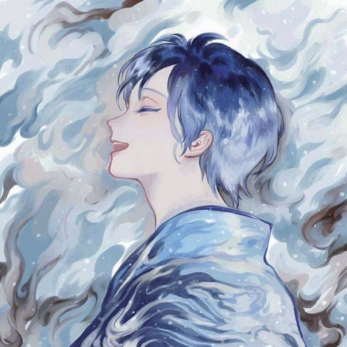 二次元帅气动漫男生微信头像