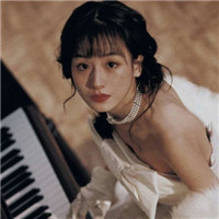 网红森系美好女生微信头像