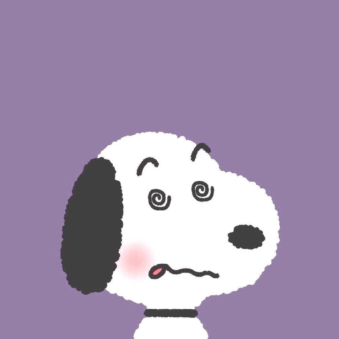 手绘史诺比可爱微信头像