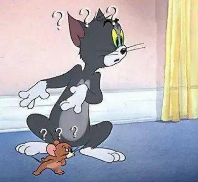 猫和老鼠犯困微信表情包