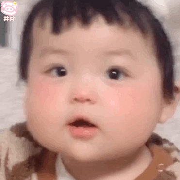 丸子妹小时候可爱微信表情包