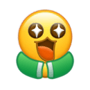 小黄脸绿棉袄微信表情包