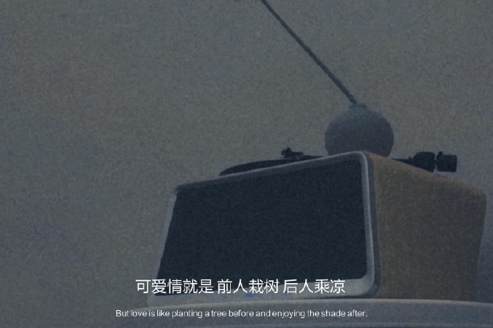 蓝色忧郁微信聊天背景图