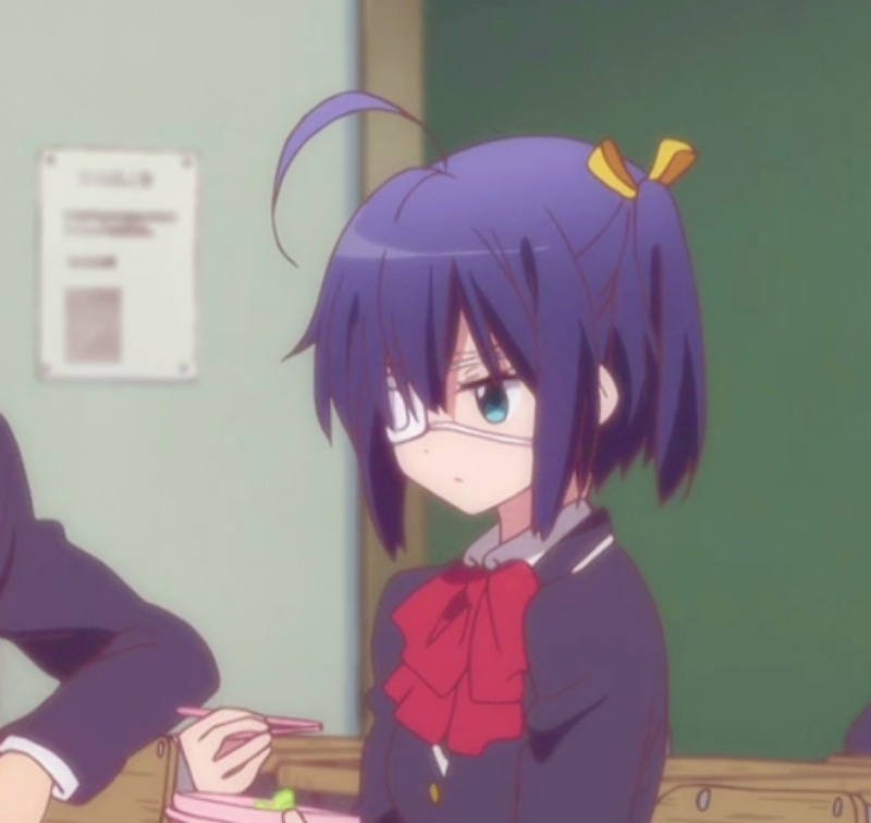 《中二病也要谈恋爱》富樫勇太&小鸟游六花情侣微信头像