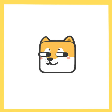 卡通方块动物可爱微信头像
