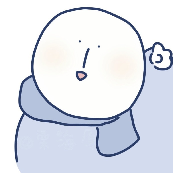 一组可爱的圣诞卡通头像