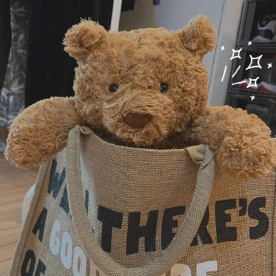 很可爱的萌萌玩偶小熊微信头像