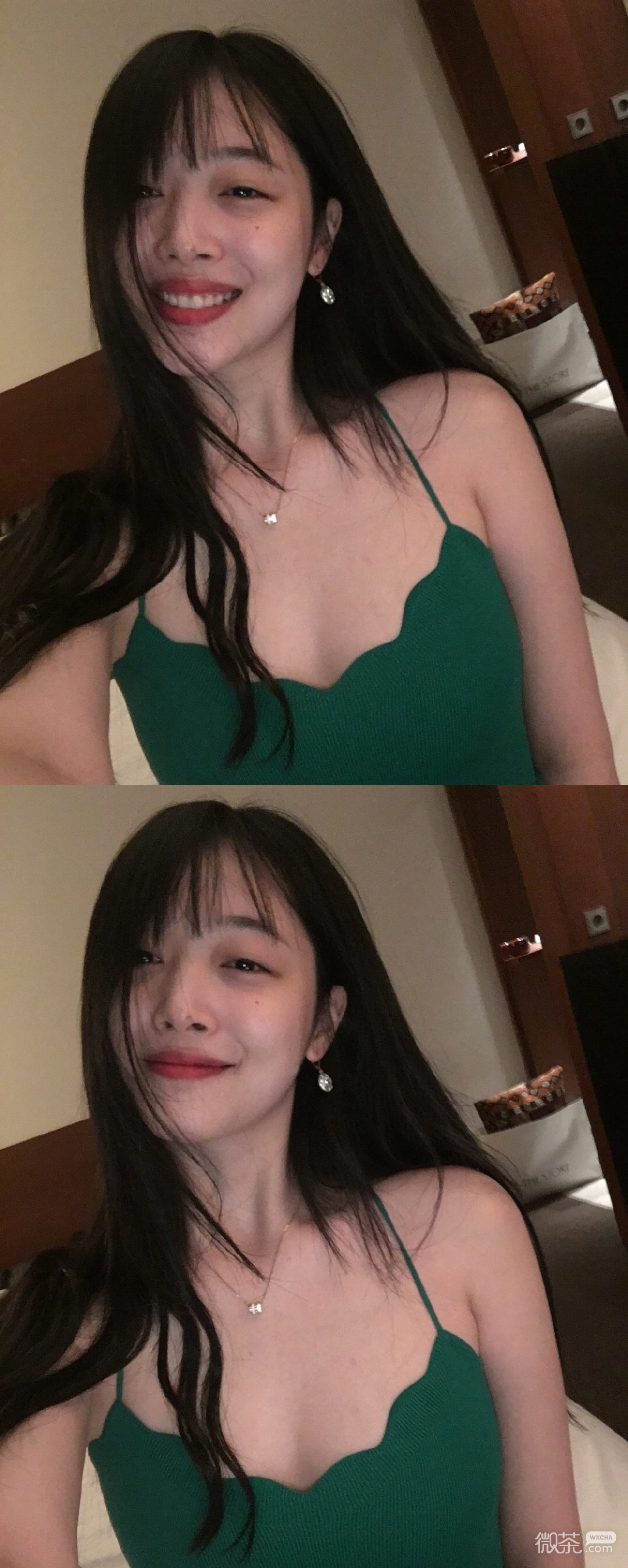 盛夏水蜜桃女孩崔雪莉微信头像