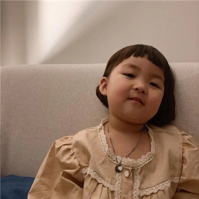 一人一半的可爱的萌娃闺蜜头像