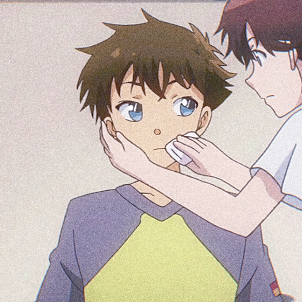 《怪盗基德》快斗青子情侣微信头像