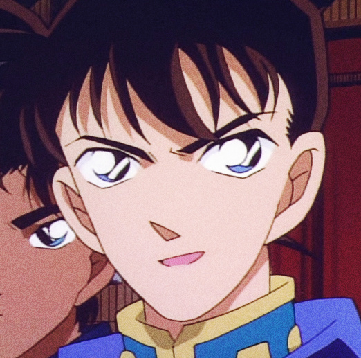 《名侦探柯南》骑士工藤新一帅气微信头像