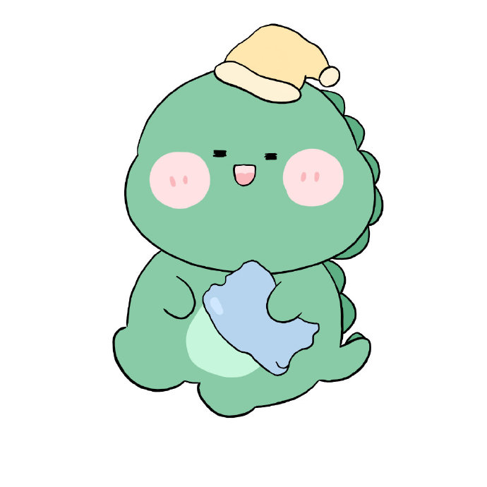 小恐龙宝宝可爱微信表情包