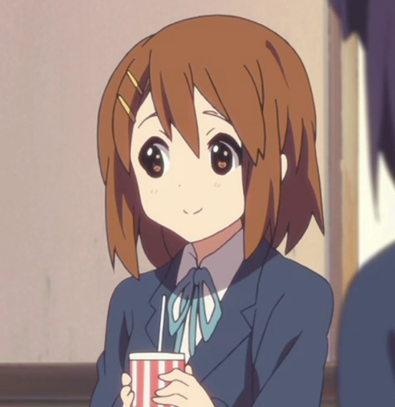 《轻音少女》平泽唯可爱微信头像