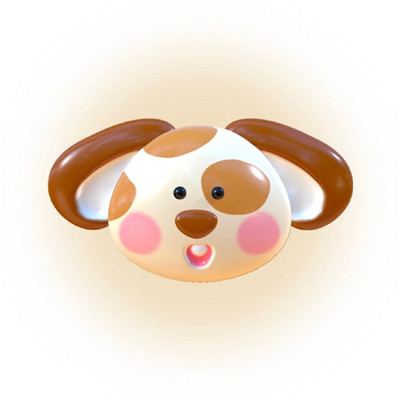 比较独特可爱的动物立体微信头像