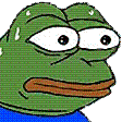 暴走的魔性悲伤蛙动态微信表情包