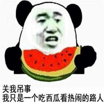 夏季专属吃西瓜微信表情包