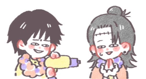 手绘咒术回战微信头像