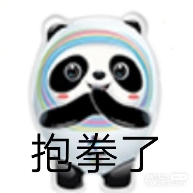 冰墩墩闪亮登场表情包