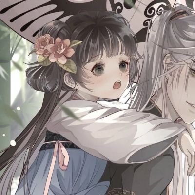 可爱的动漫情侣头像