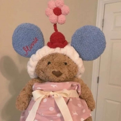 很可爱的萌萌玩偶小熊微信头像