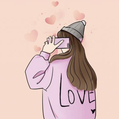 俏皮卡通动漫情侣头像