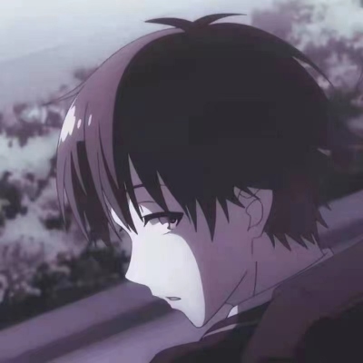 动漫二次元男生丧系抖音头像