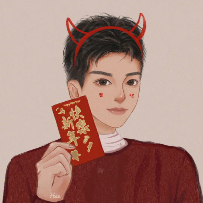 又酷又飒的情侣微信头像